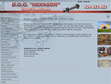 Tablet Screenshot of hexagon.rs